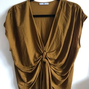Zara knot top